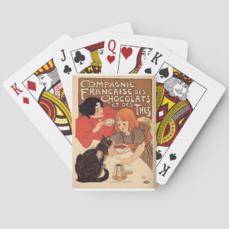 Baralho Poster francês de cartas de jogar