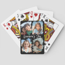 Presente Personalizado para Avó com 4 Fotos dos Ne