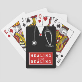 Baralho Presentes de Apreciação ao Médico Cartas de Baralh