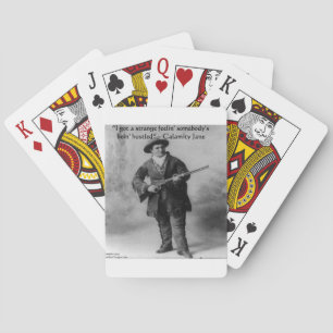 Baralho Presentes de Citação de Humor Calamity Jane Camise
