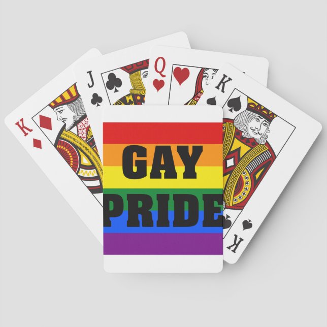 Baralho Presentes do orgulho gay (Verso)