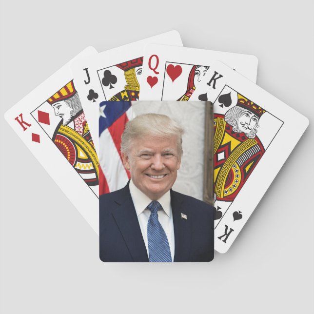 Baralho Presidente Donald Trump (Verso)