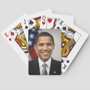 Baralho Presidente eleito dos Estados Unidos Barack Obama