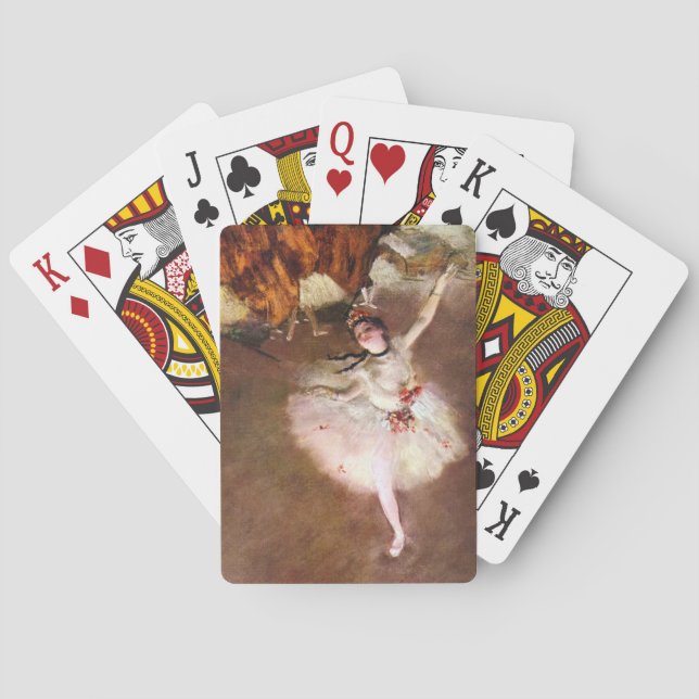 Baralho Prima Ballerina, Rosita Mauri por Edgar Degas (Verso)