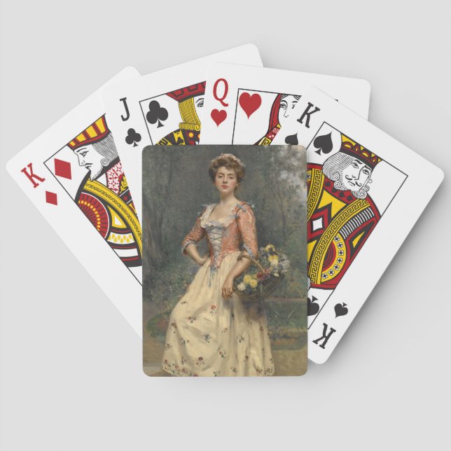 Baralho Primavera Beauty (por Raimundo de Madrazo y Garret (Verso)