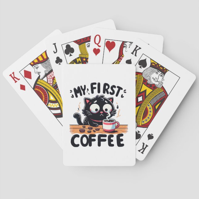 Baralho Primeira Aventura com Café Preto (Verso)