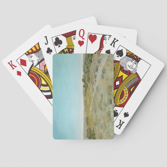 Baralho Primeiro Toque do outono: Paisagem no Estado de No (Verso)