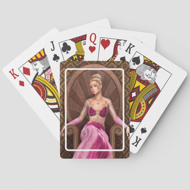 Baralho Princesa de Conto de Fadas (Verso)