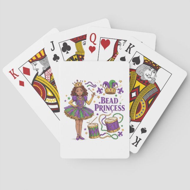 Baralho Princesa Miçanga - Mardi Gras (Verso)
