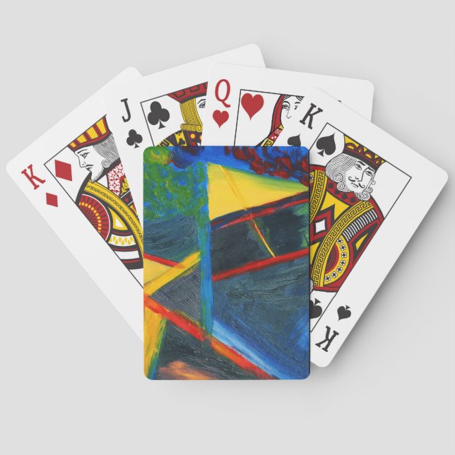 Baralho Privacidade que joga por favor cartões (Verso)