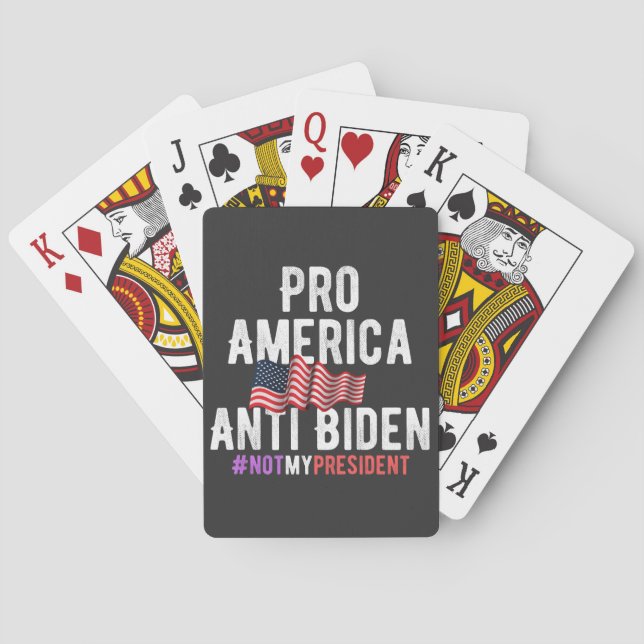 BARALHO PRO AMERICA ANTI BIDEN (Verso)