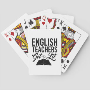 Baralho Professores Ingleses Ficam Lutados