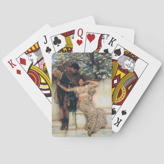 Baralho Promessa de Primavera (por Lawrence Alma-Tadema) (Verso)