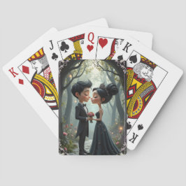 Baralho Promessas ao Luar – Um Cute Momento de Casamento G