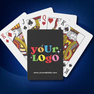 Baralho Promocional comercial personalizado preto