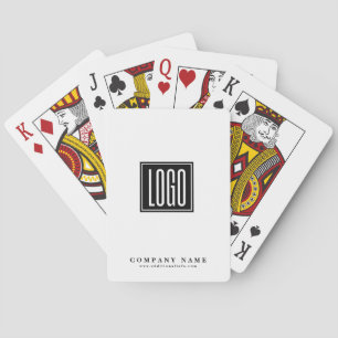 Baralho Promocional de logotipo comercial personalizado