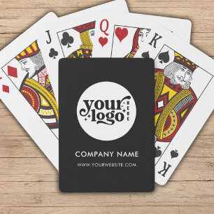 Baralho Promocional de logotipo comercial personalizado Ma