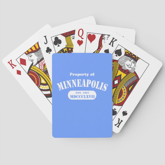 Baralho Propriedade de Minneapolis (Verso)