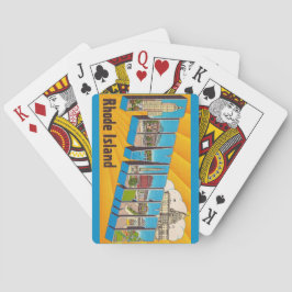 Baralho Providence RI Postcard Playing Cards