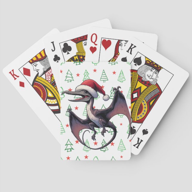 Baralho Pterodactyl de Natal (Verso)