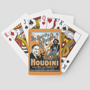 Baralho Publicidade Vintage Harry Houdini
