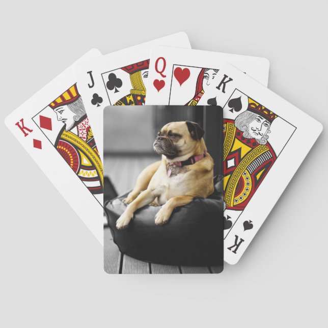 Baralho Pug at Rest (Verso)