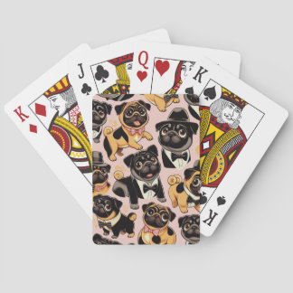Baralho Pug de Cueca Sem Costura Retroativa