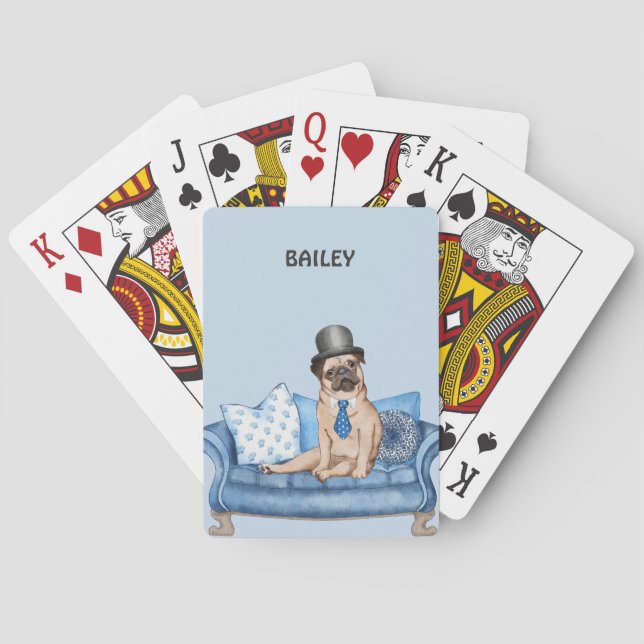 Baralho Pug Dog (Verso)