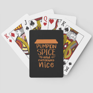 Baralho Pumpkin Spice E Tudo O Que É Legal - outono Sl