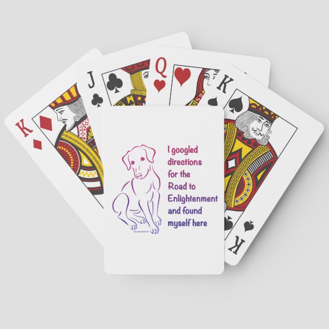 Baralho Puppy Road to Enlight (Verso)