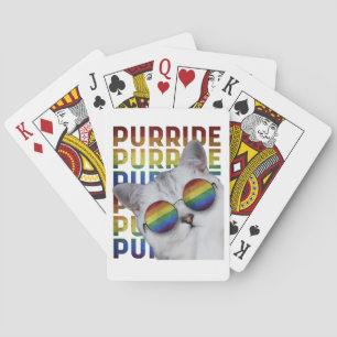 Baralho Purride Orgulho gay Tea para Mulheres Homens LGBT