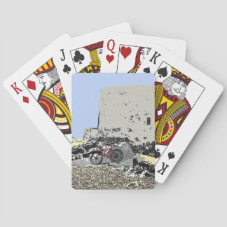 Baralho Push Bike e Martello Tower Hythe Kent