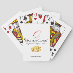 Baralho Q Class™ mestre (edição limitada)
