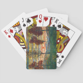 Baralho Quatro Árvores (Landscape Art) (por Egon Schiele)