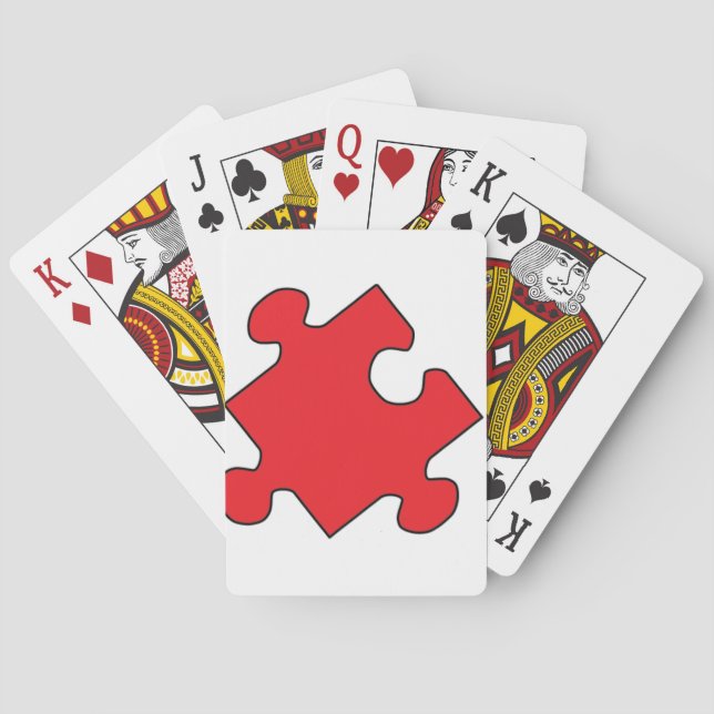 BARALHO QUEBRA-CABEÇA RED (Verso)