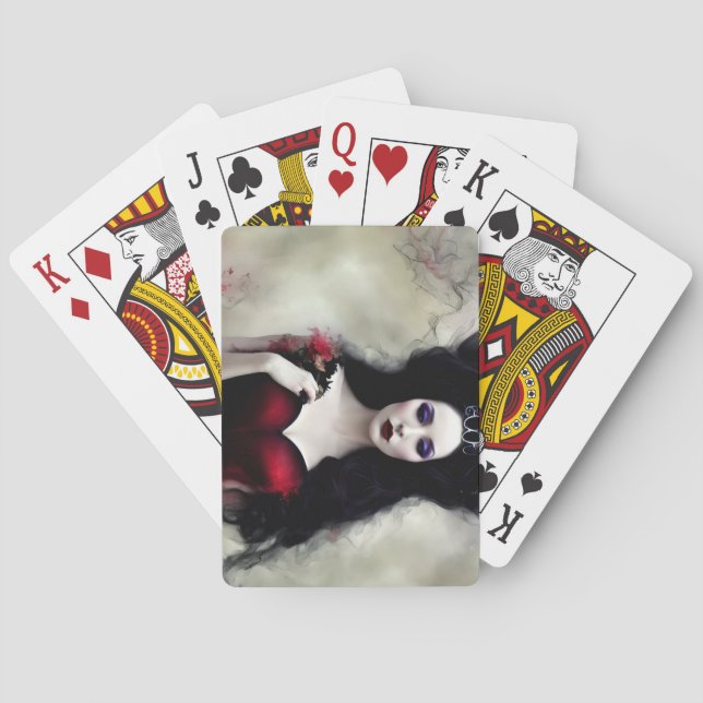 Baralho Queen of Roses (Verso)