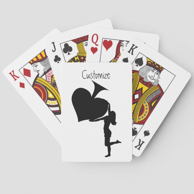 Baralho Queen of Spades Holding Black Ace Thunder_Cove (Verso)