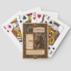Baralho Quimera, Arte do Bestiário Medieval