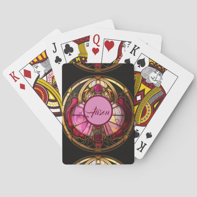 Baralho Radiação de Ruby do cancer (Verso)