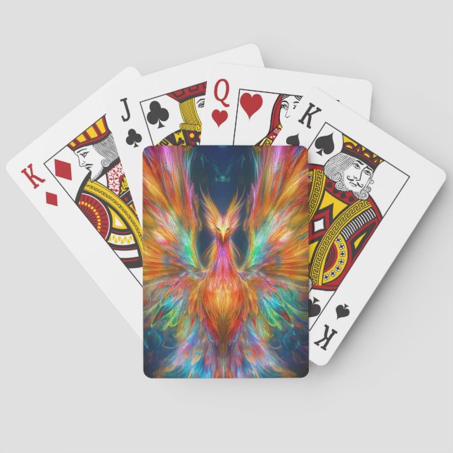 Baralho Radiante Phoenix: Espectro de Renascimento (Verso)