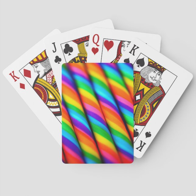 Baralho Rainbow Candy Cane (Verso)