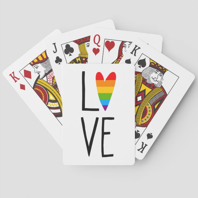 Baralho Rainbow Love (Verso)