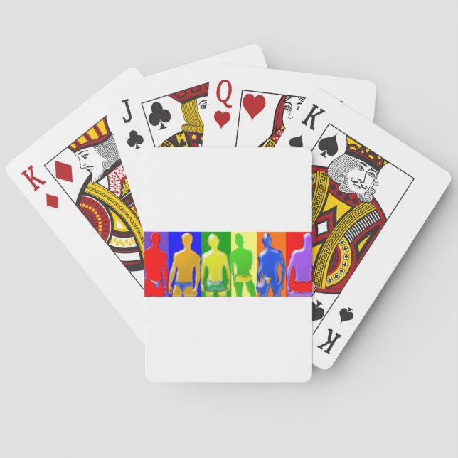 Baralho Rainbow Men (Verso)