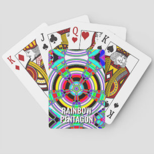 Baralho RAINBOW PENTAGON (pode alterar as palavras )