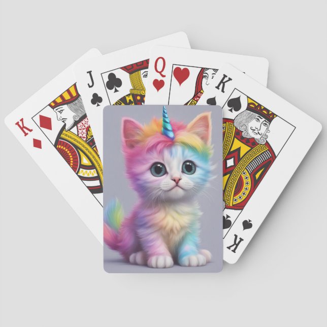 Baralho Rainbow Unicorn Kitten (Verso)