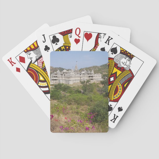 Baralho Ranakpur Jain Temple, Ranakpur, Rajasthan, Índia (Verso)