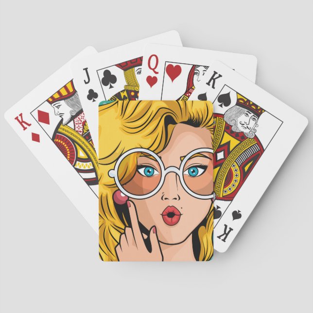 Baralho Rapariga #1 (Verso)