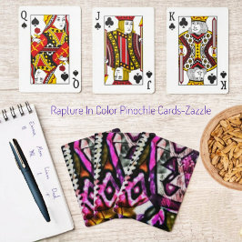 Baralho Raptura Em Cartões Pinófilos A Cor