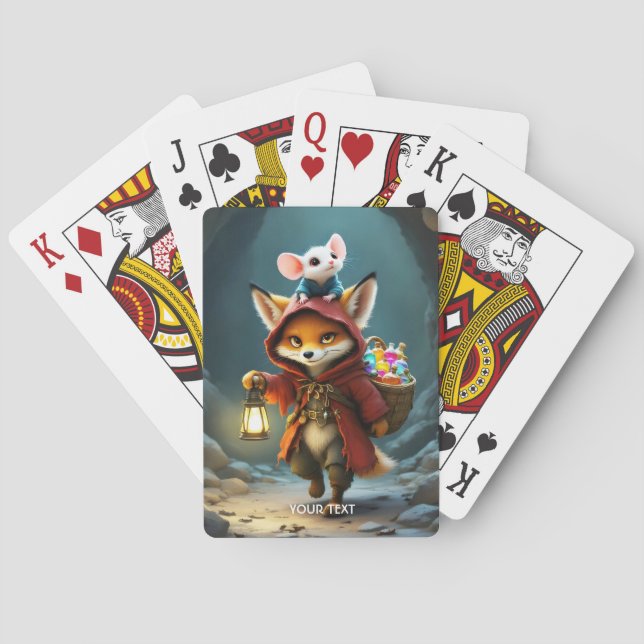Baralho Rato de Raposa Fantasy (Verso)