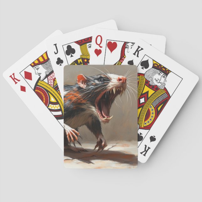 Baralho Rato monstro  (Verso)